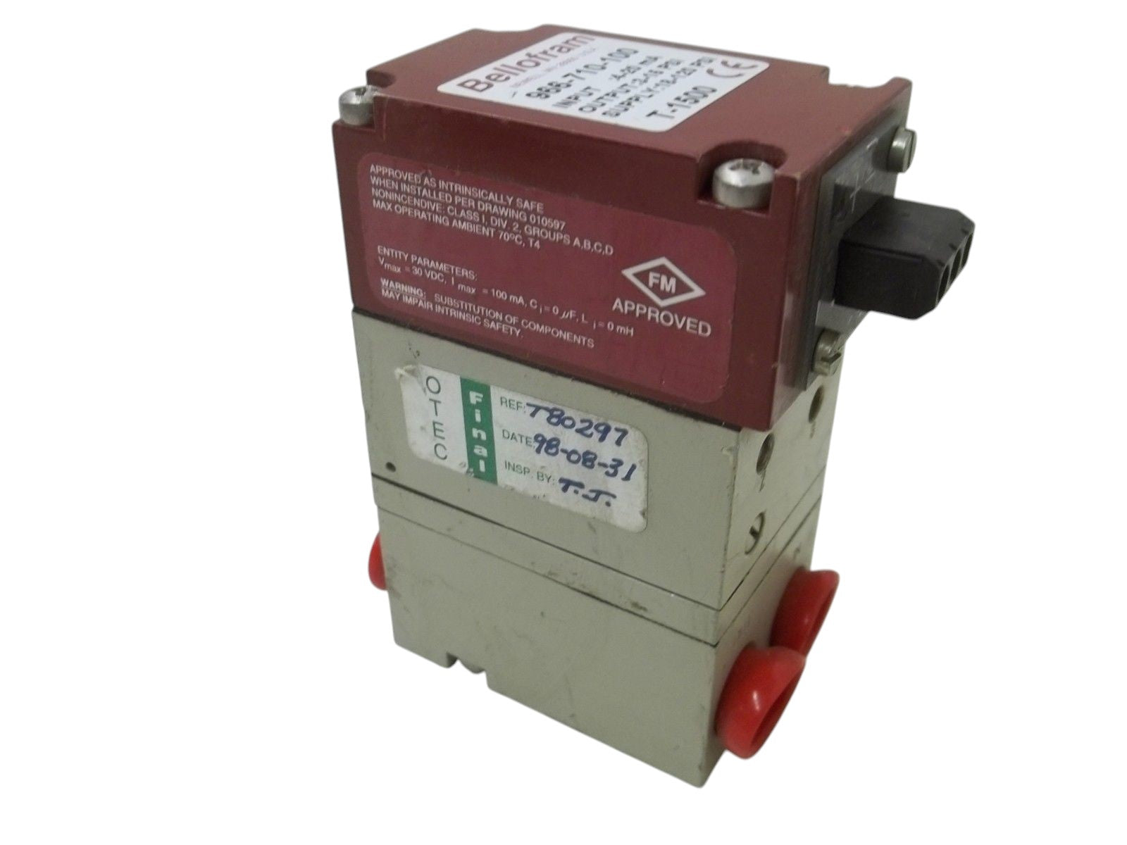 BELLOFRAM 966-710-100 TRANSDUCER UNMP