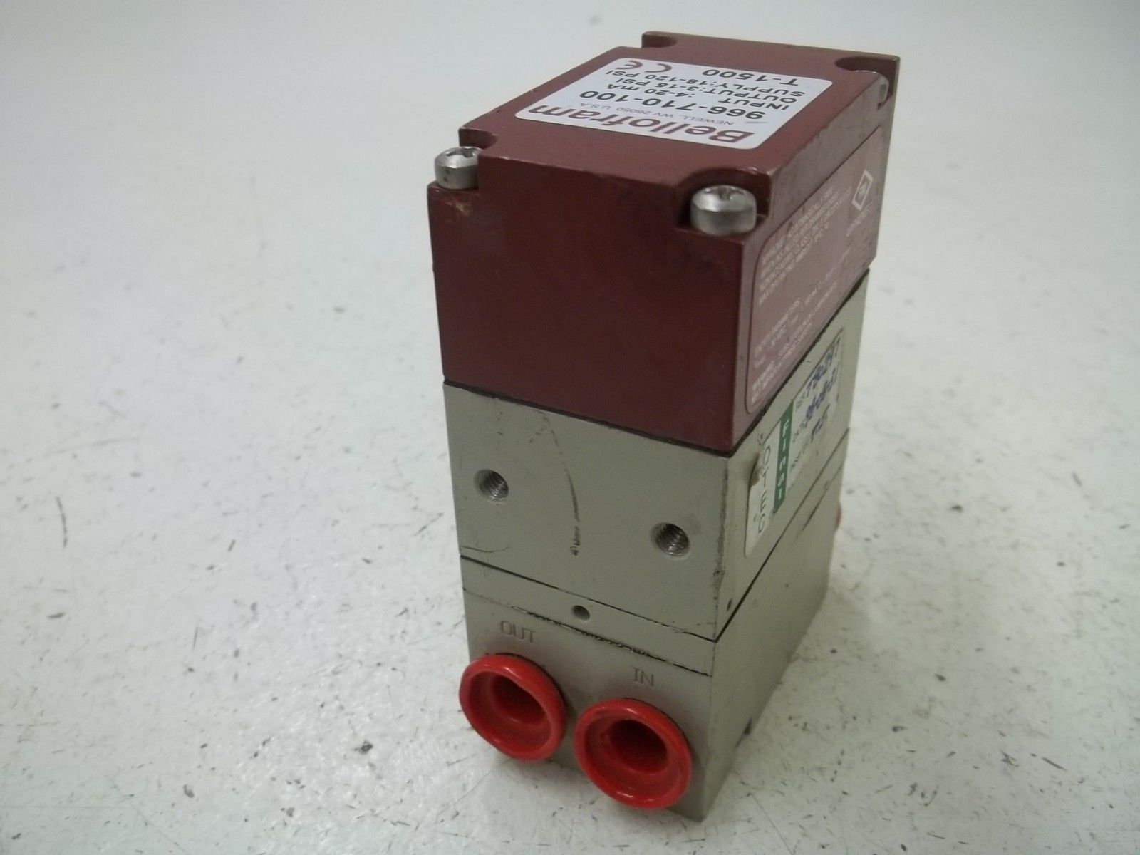 BELLOFRAM 966-710-100 TRANSDUCER UNMP