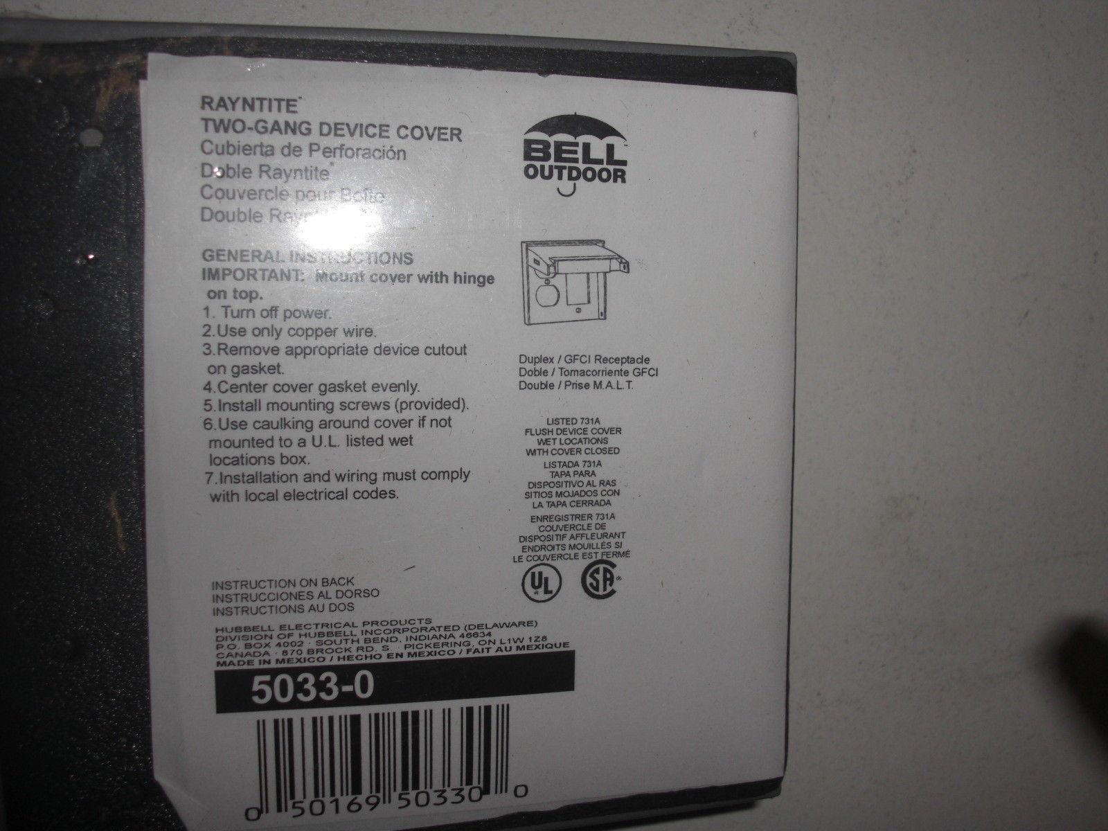 BELL OUTDOOR 5033-0 NSNP