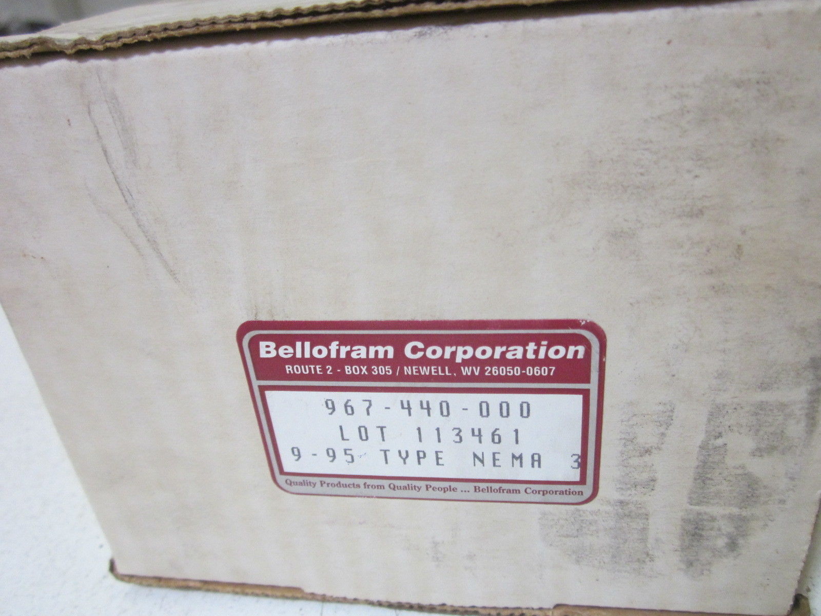 BELLOWFRAM 967-440-000 NSMP
