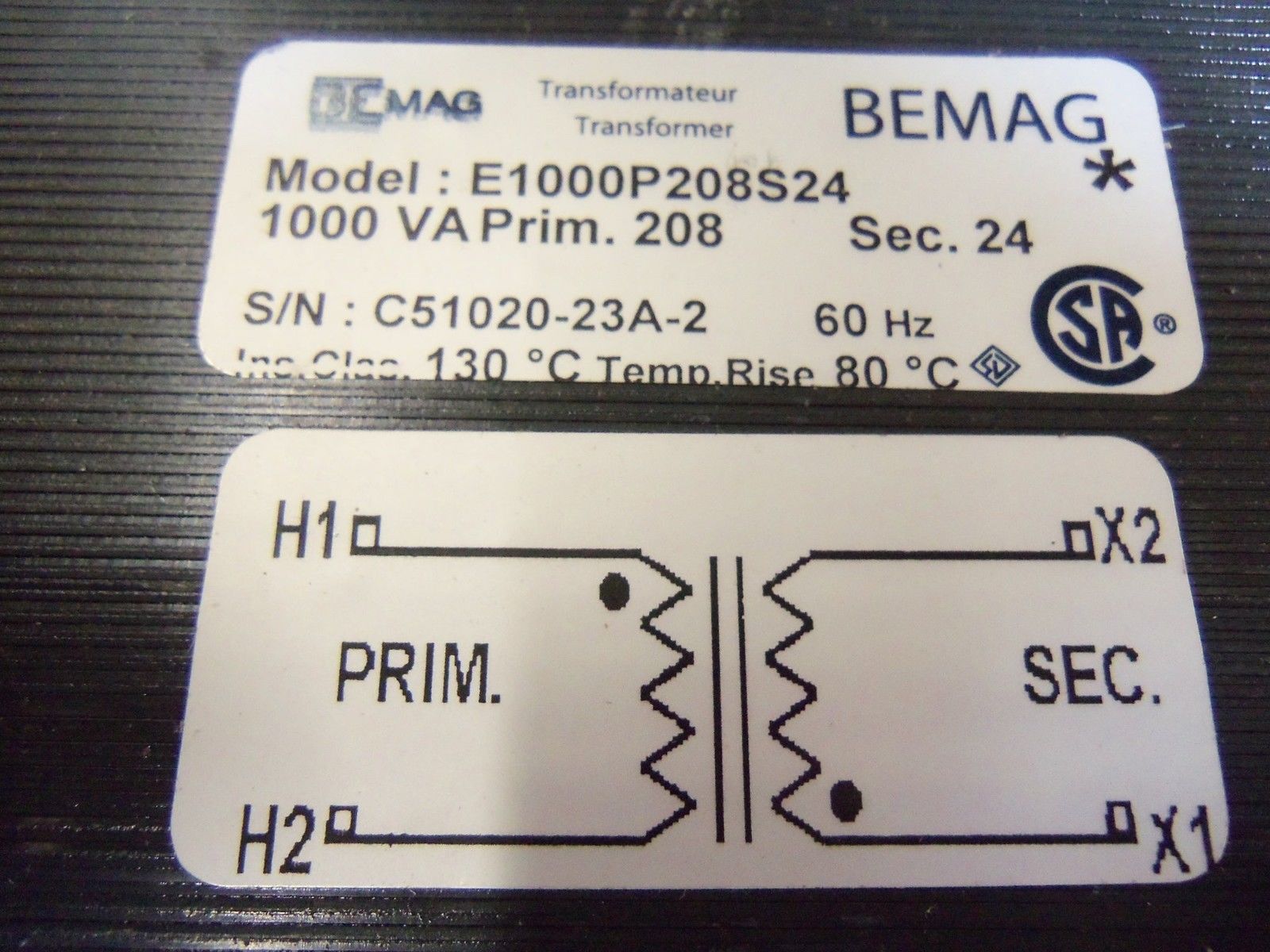 BEMAG E1000P208S24 NSMP