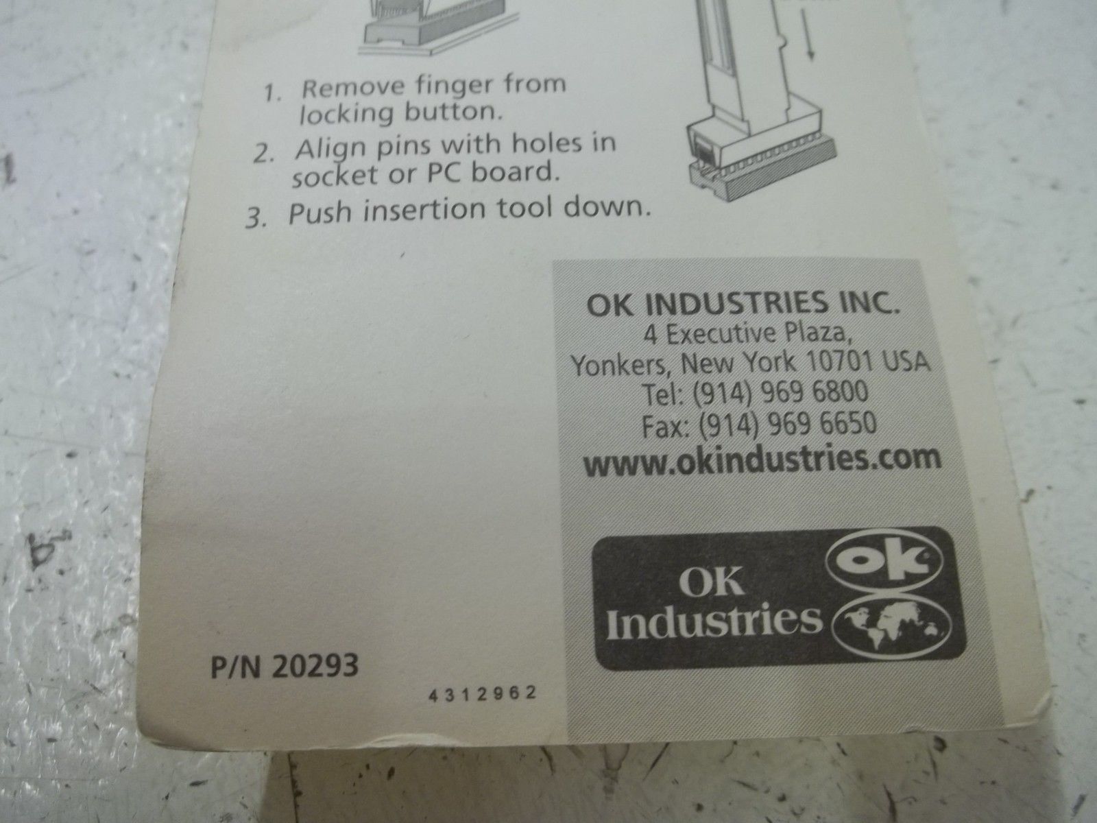 BENCH TOOLS 20293 NSMP
