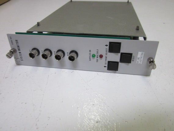 BENTLY NEVADA 3300/03-01-02 CHANNEL TEMPERATURE MONITOR  *USED*