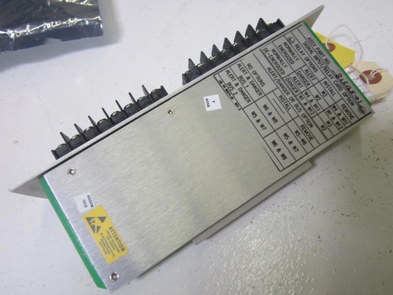 BENTLY NEVADA 78462-01Y XDCR I/O & RECORD TERMINALS UNMP