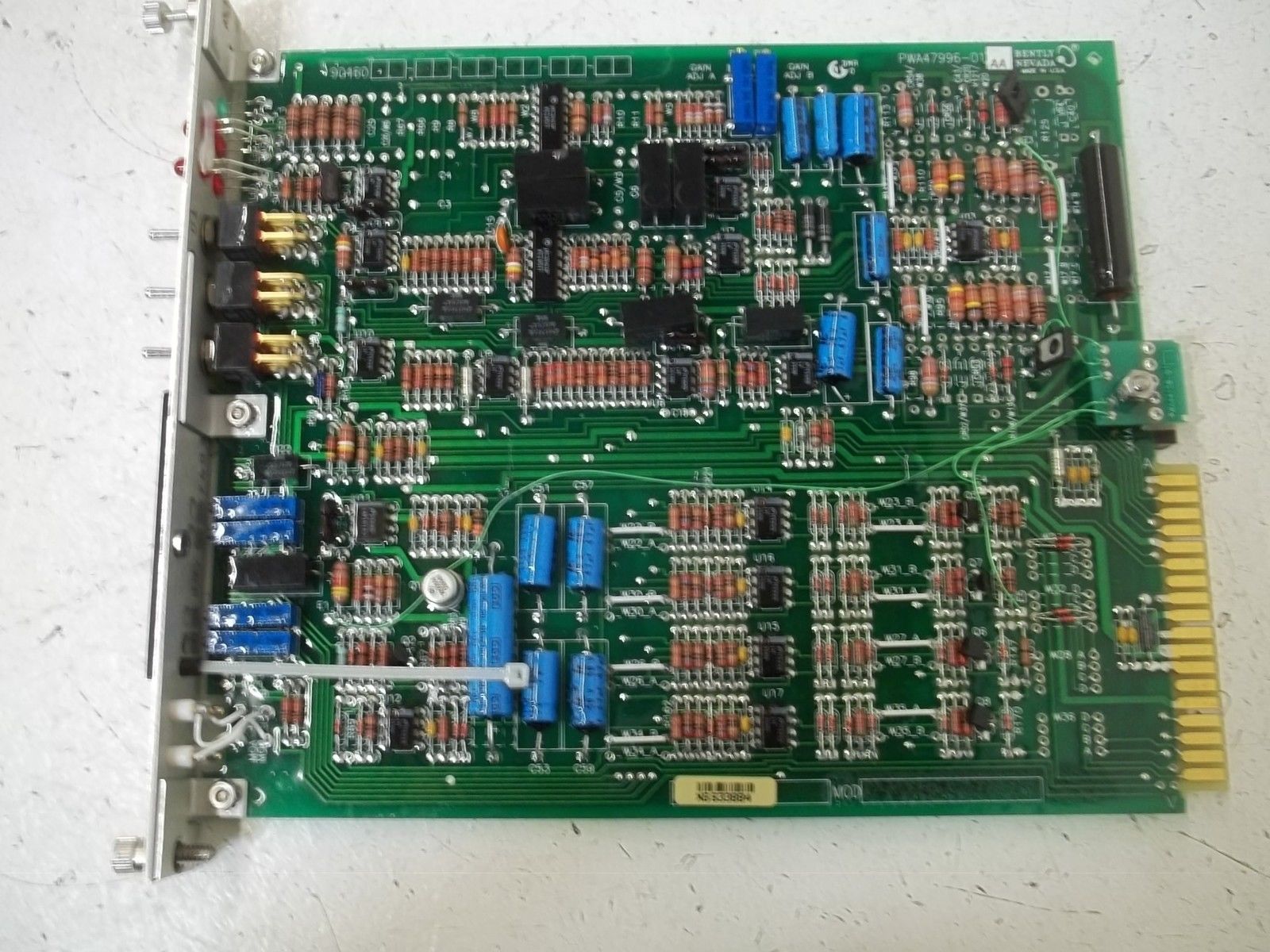 BENTLY NEVADA PWB47999-01 90460-03-05-03-01-01-027 CIRCUIT BD NSNP