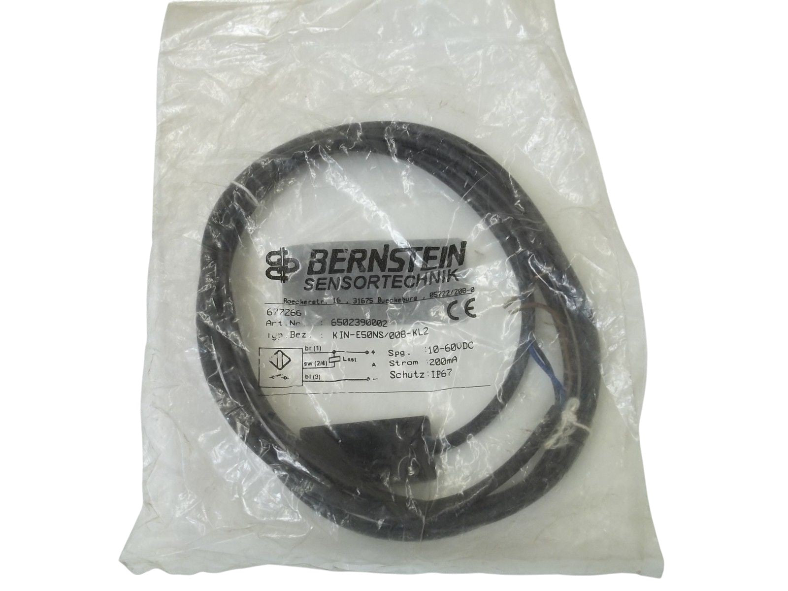 BERNSTEIN KIN-E50NS/008-KL2 CABLE UNMP
