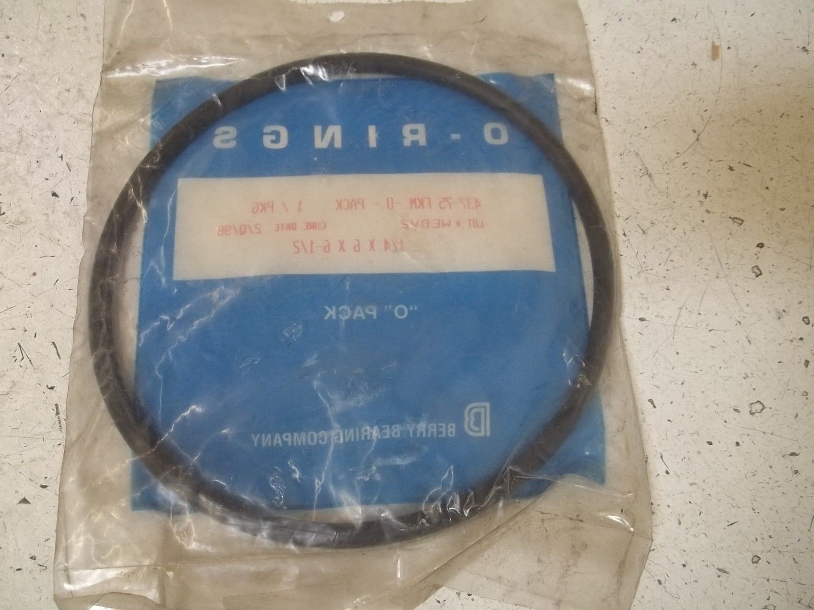BERRY BEARING COMPANY 437-75 NSMP