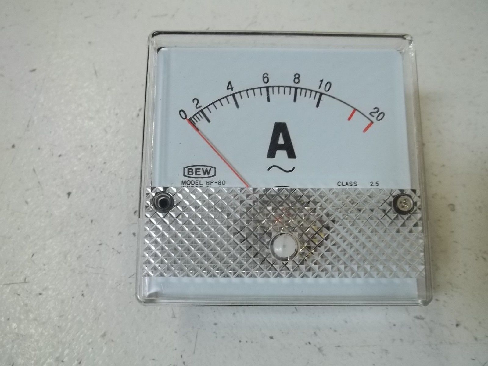 BEW BP-80 PANEL METER 0-20 (AS PICTURED) NSMP
