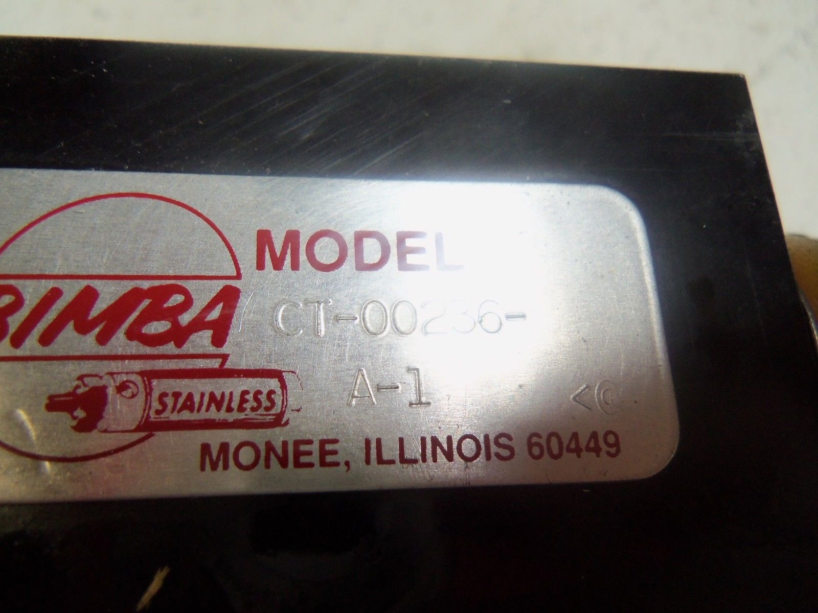 BIMBA CT-00236-A-1 AIR SLIDE NSNP