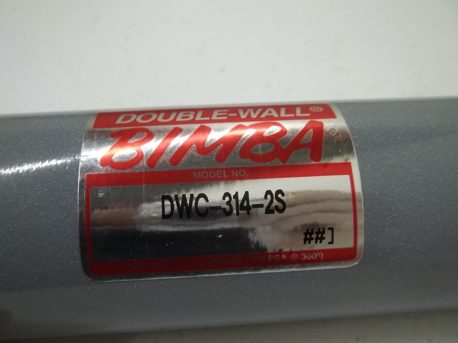 BIMBA DWC-314-2S PNEUMATIC CYLINDER UNMP