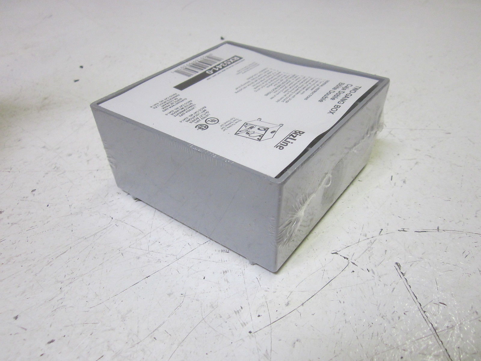 BIZLINE RX5341-0 TWO-GANG BOX NSNP