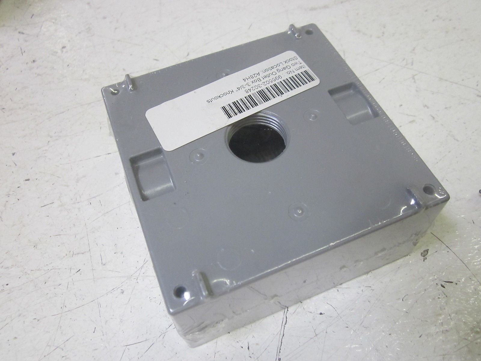 BIZLINE RX5341-0 TWO-GANG BOX NSNP