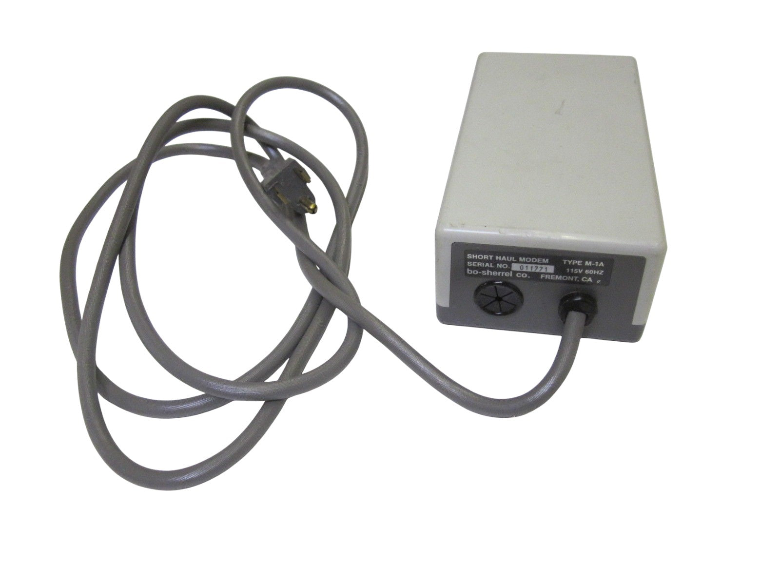 BO-SHERREL CO. SHORT HAUL MODEM M-1A 115V UNMP