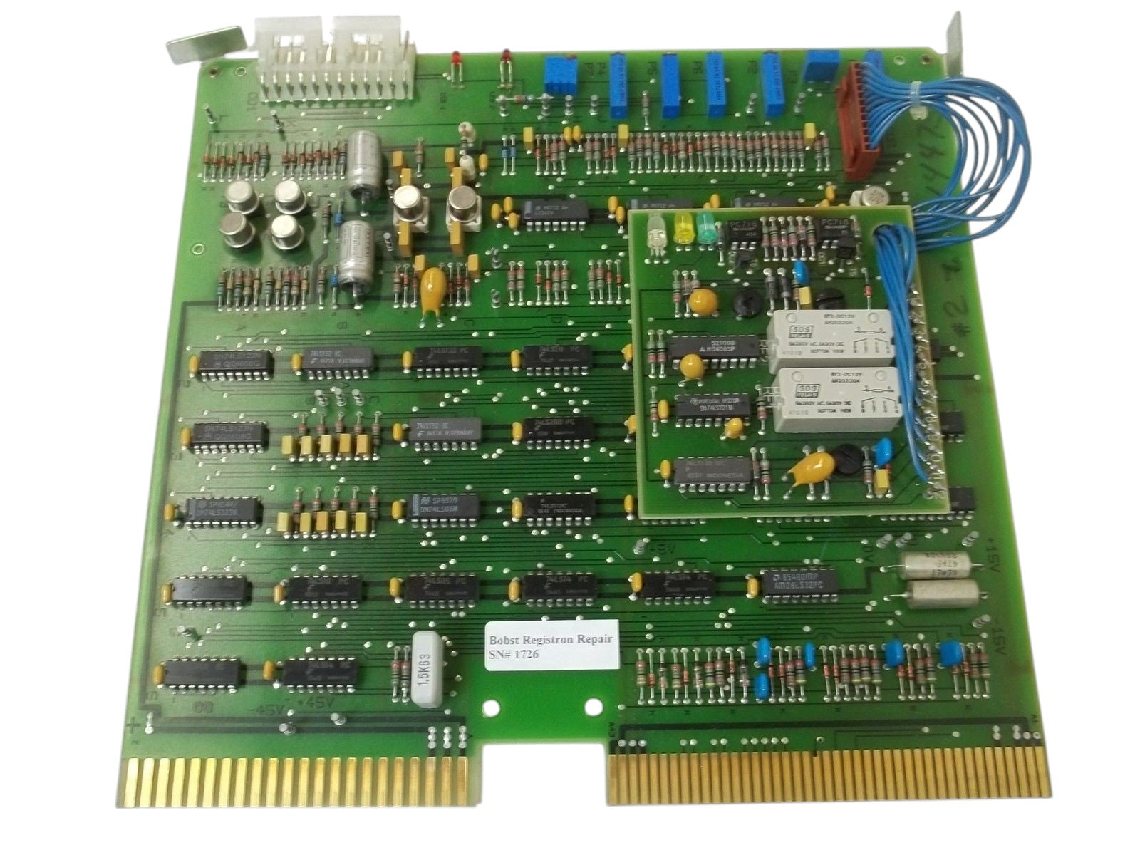 BOBST 704-1107-04 CONTROL INTERFACE  BOARD UNMP