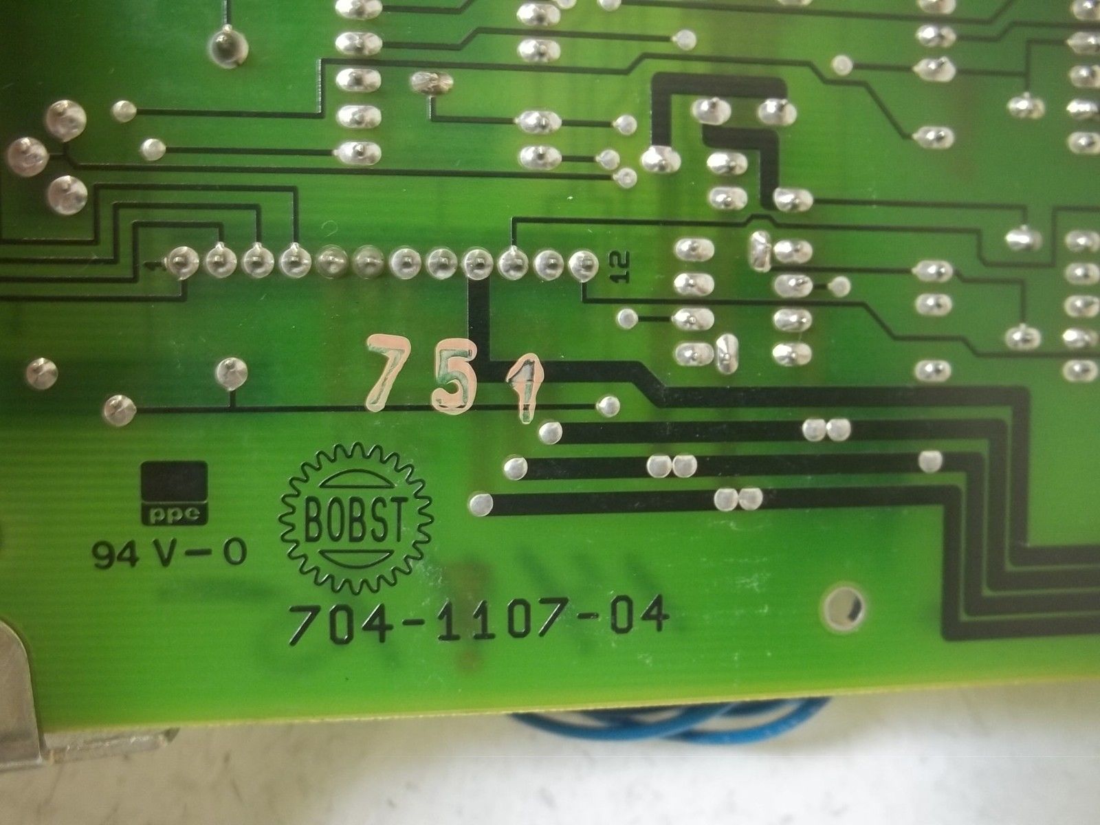 BOBST 704-1107-04 CONTROL INTERFACE  BOARD UNMP