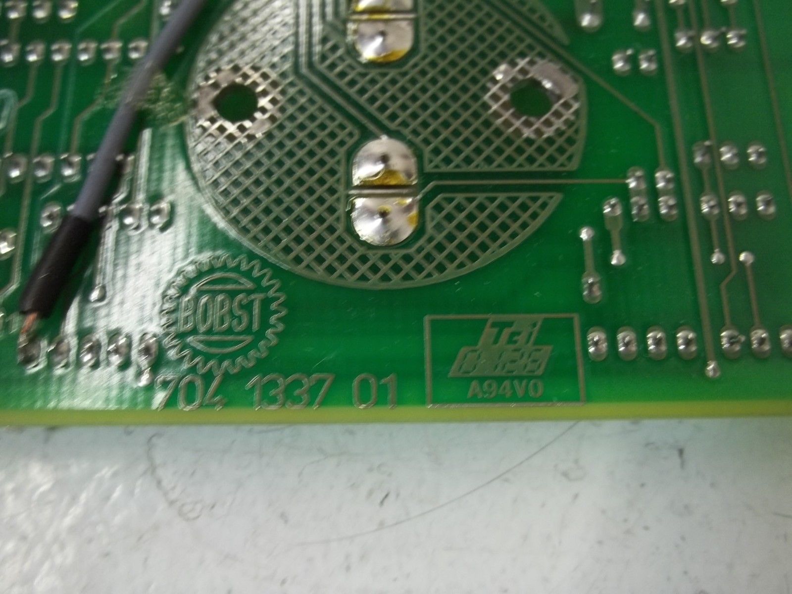 BOBST 704-1337-01 PC BOARD UNMP