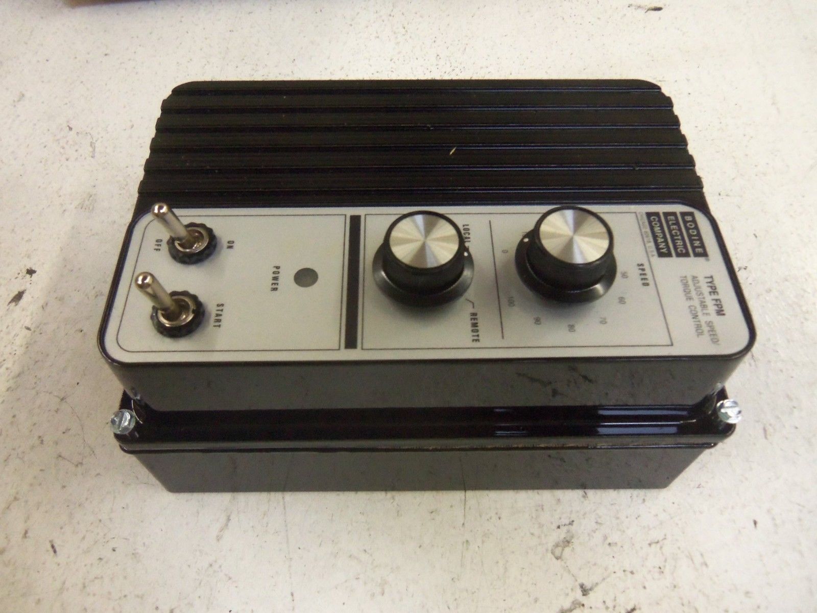 BODINE 837 MOTOR CONTROLLER UNMP