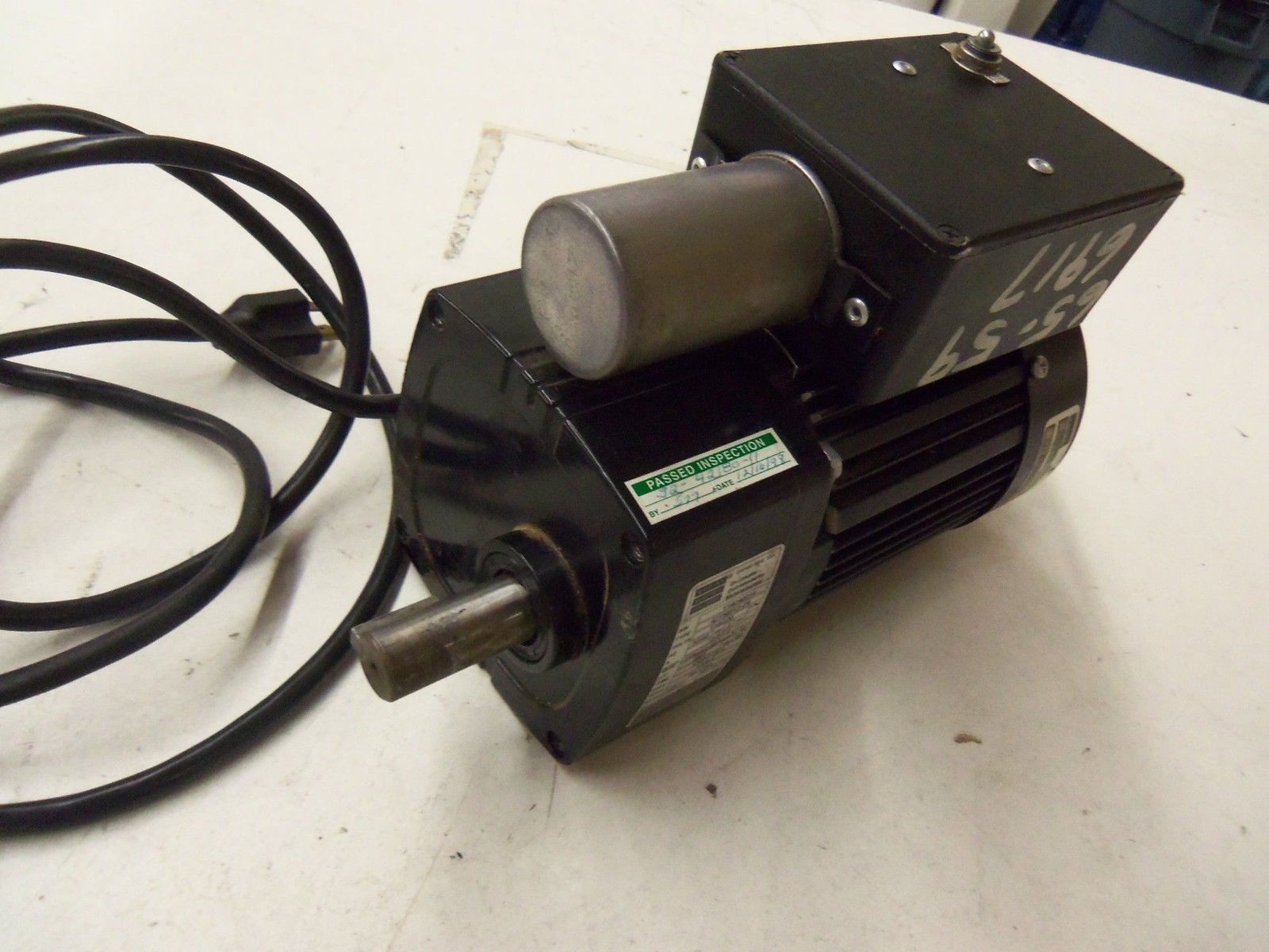 BODINE ELECTRIC 42Y5BFCI-E4 GEARMOTOR 180:1 *USED*