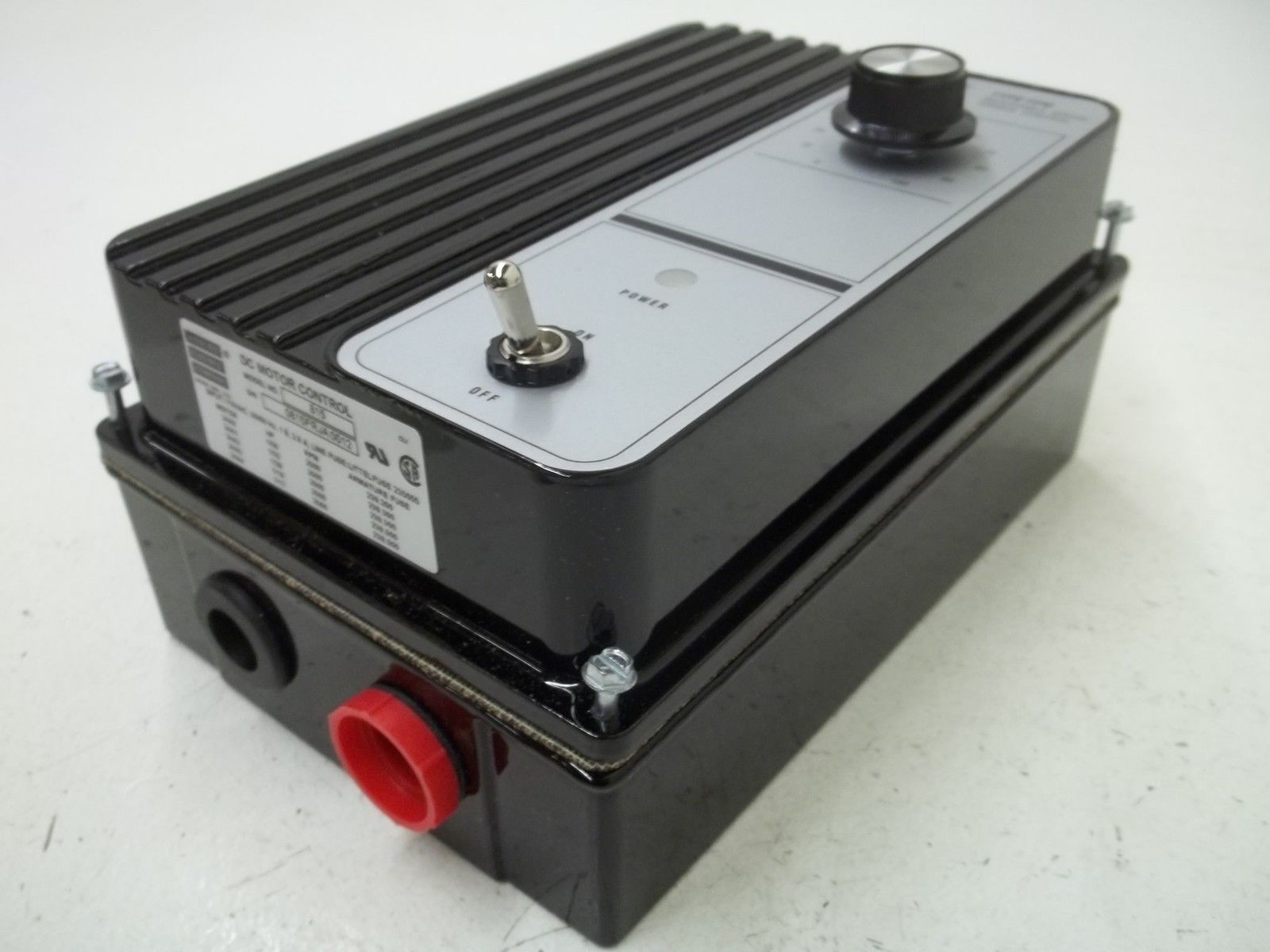 BODINE ELECTRIC COMPANY 0815FR DC MOTOR CONTROL NSMP