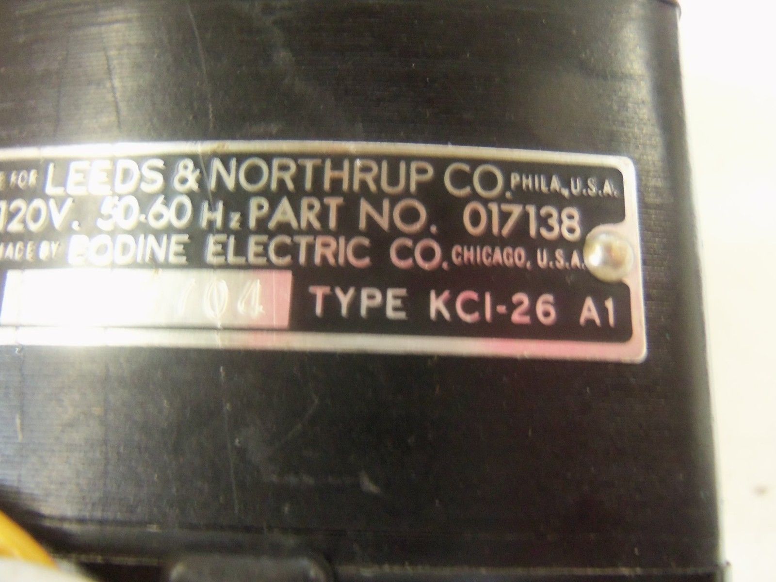 BODINE ELECTRIC KCI-26A1 *USED*