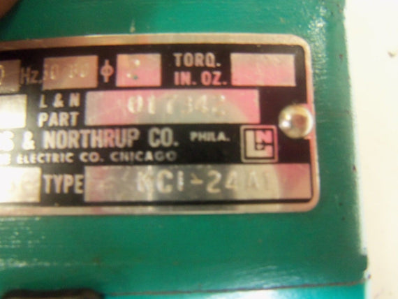 BODINE ELECTRIC KCI-24A1 *USED*
