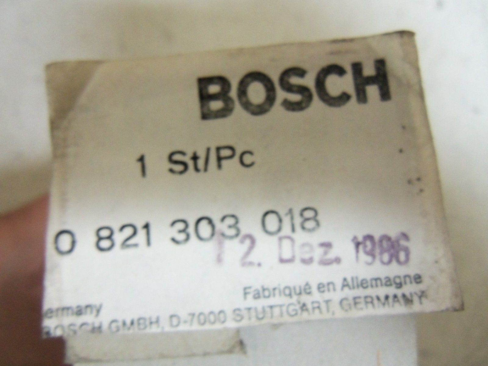 BOSCH 0-821-303-018 NSMP
