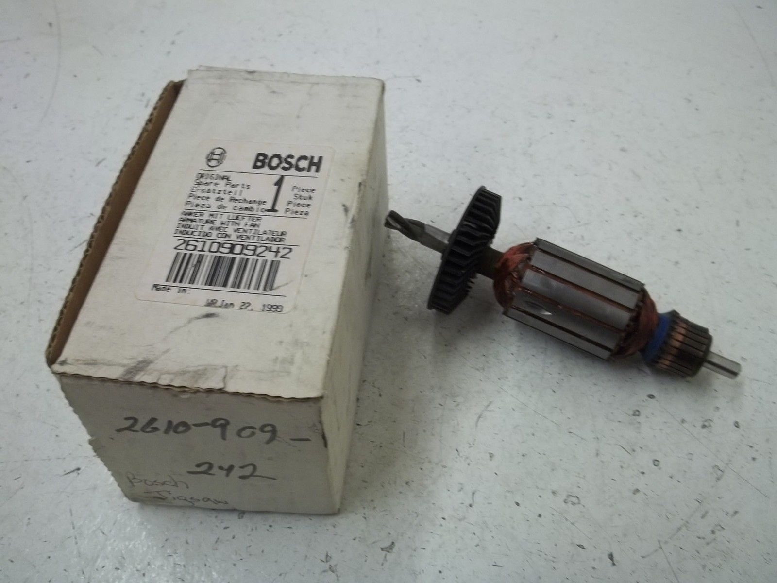 BOSCH 2610909242 SPARE PARTS ARMATURE *NEW IN BOX*