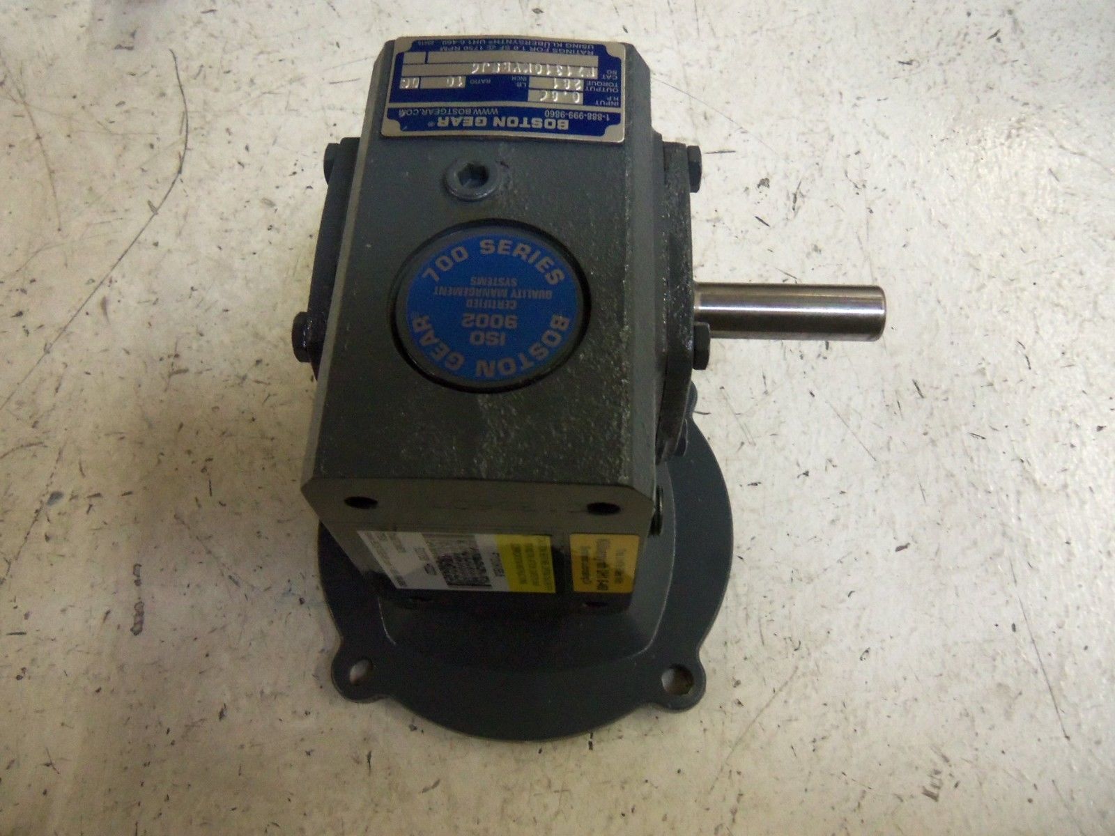 BOSTON GEAR F71310KVB5J6 GEAR REDUCER NSMP