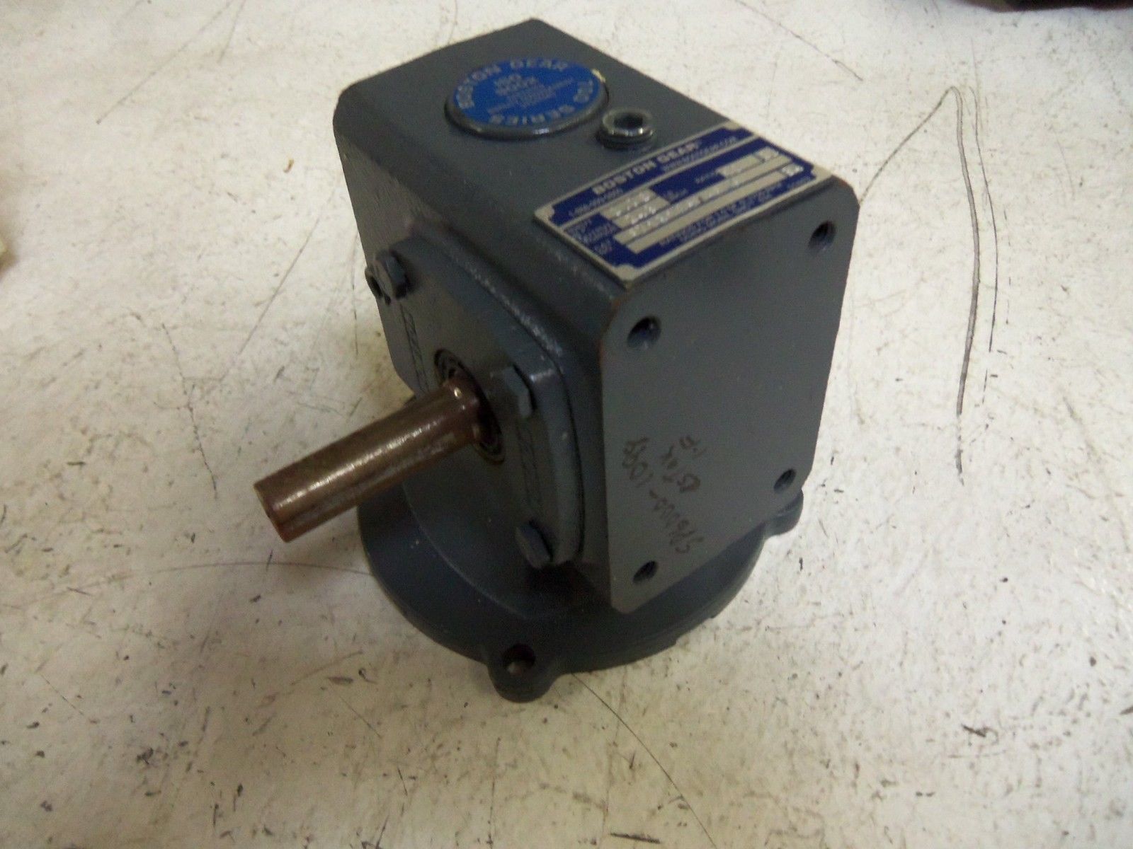 BOSTON GEAR F71310SVB5J6 GEAR REDUCER (RUST ON SHAFT) NSMP
