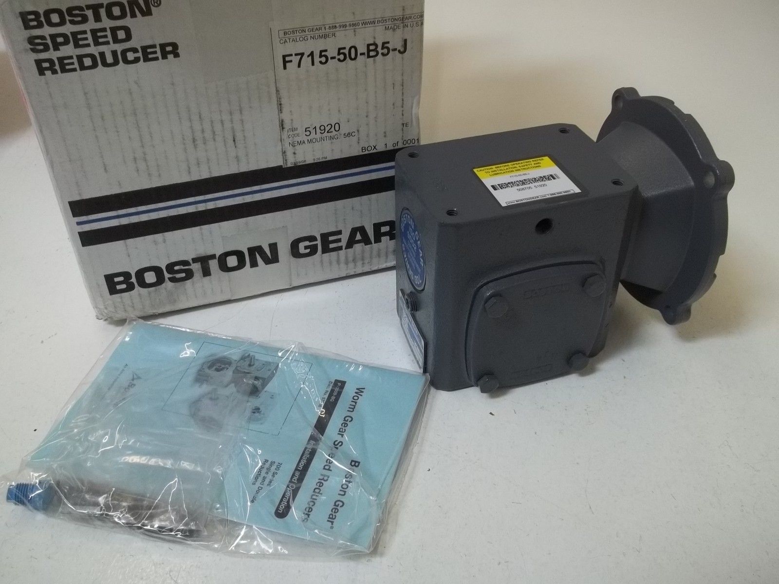 BOSTON GEAR F715-50-B2-J NSMP