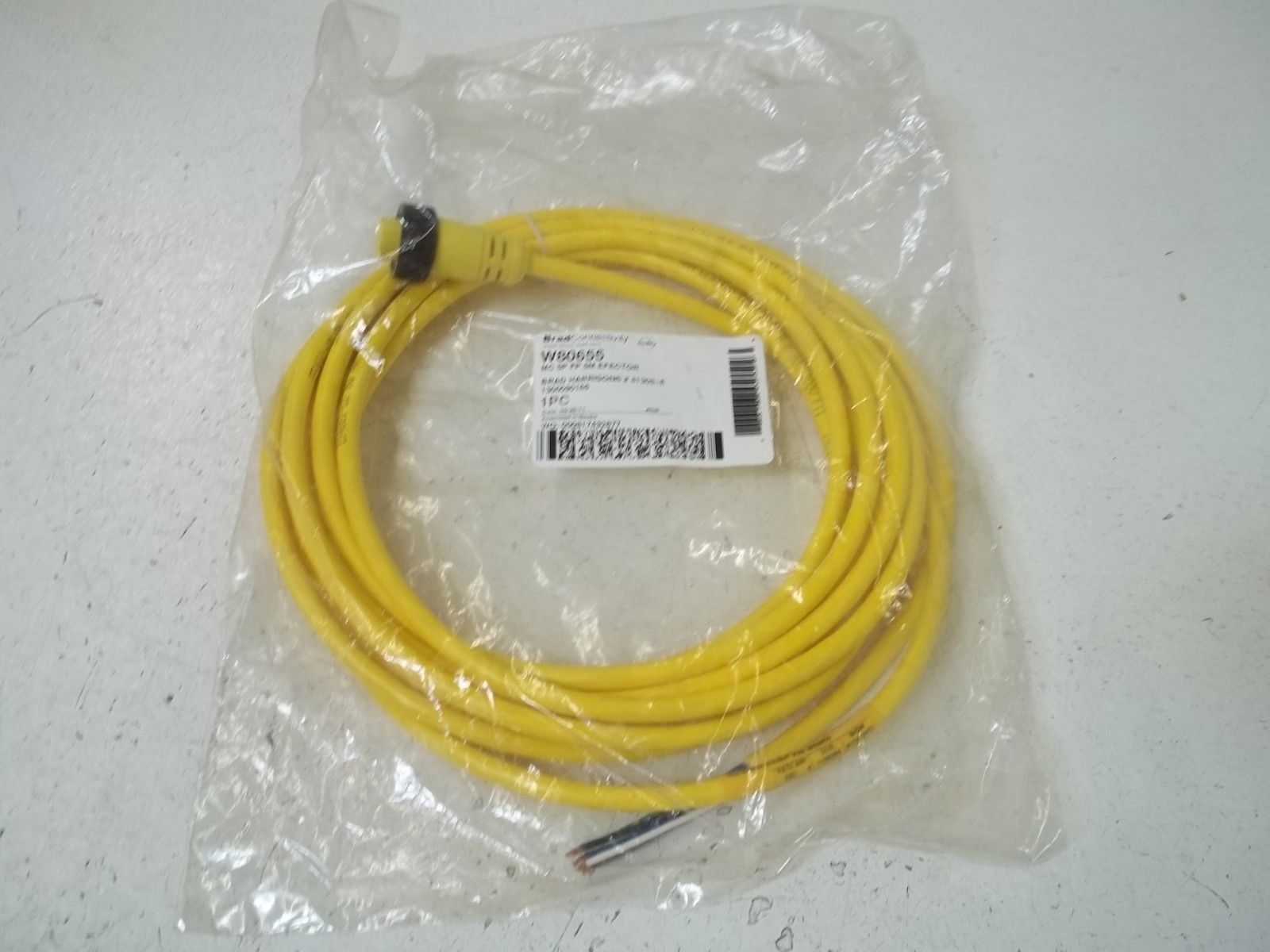 DANIEL WOODHEAD 41308-E W80655 FEMALE CORDSET * NEW IN FACTORY BAG *