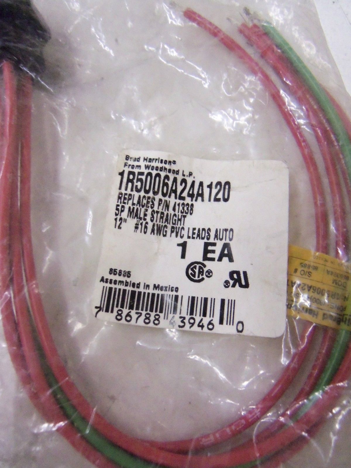 BRAD HARRISON 1R5006A24A120 NSMP