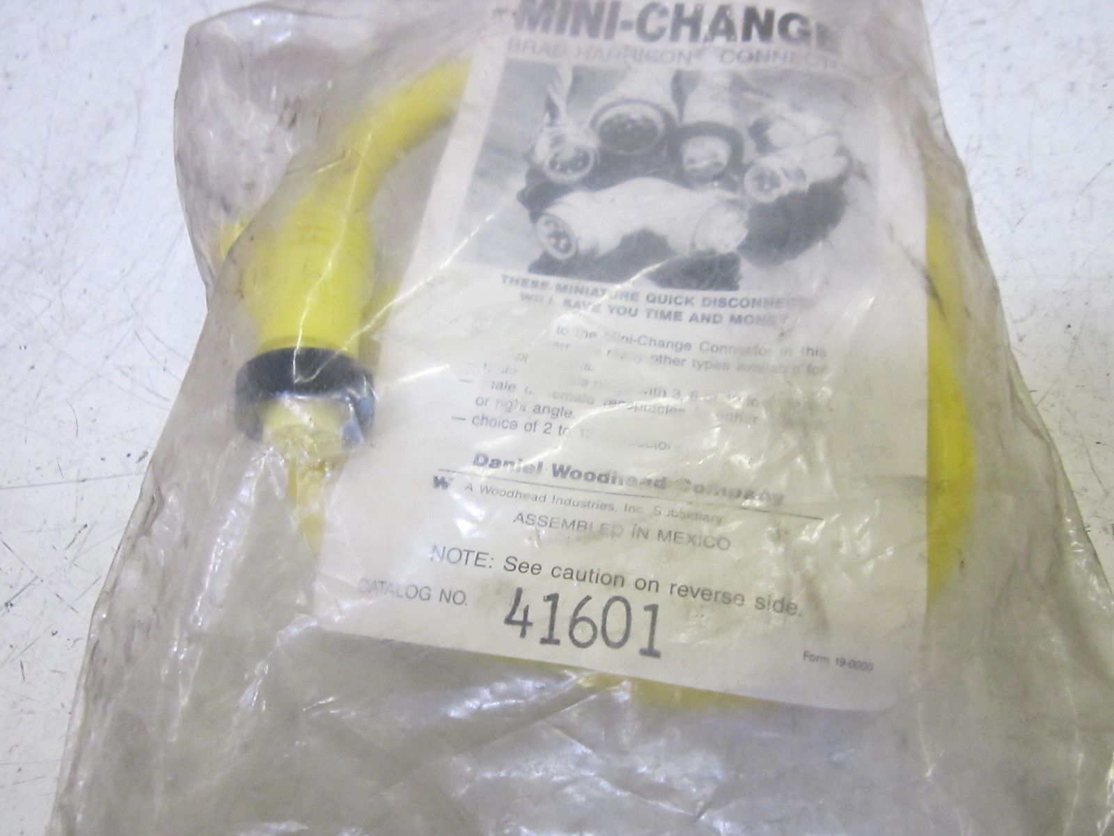 BRAD HARRISON 41601 MINI-CHANGE CONNECTOR CABLE NSMP