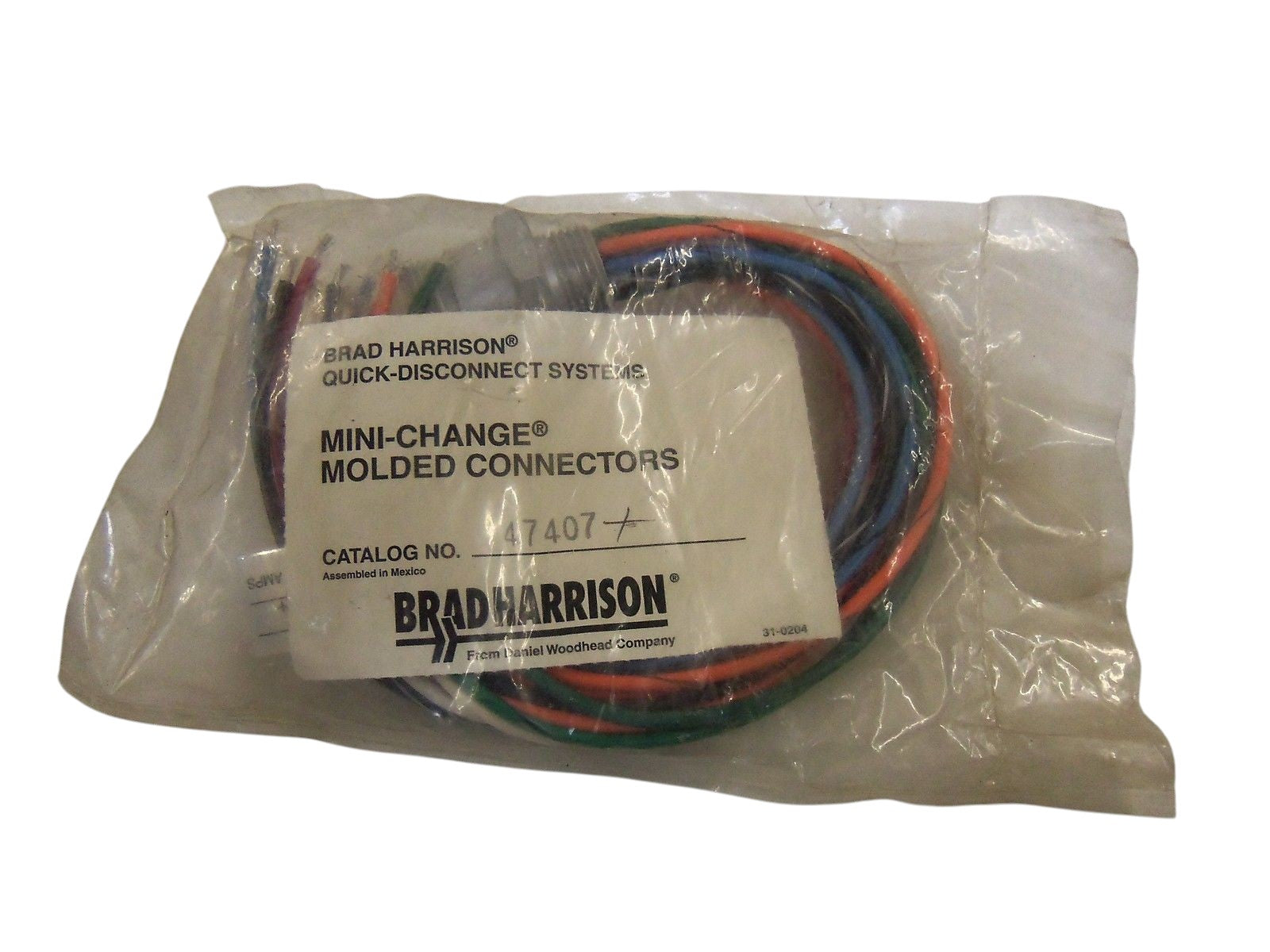 DANIEL WOODHEAD 47407+ MOLDED CONNECTORS  NSNP