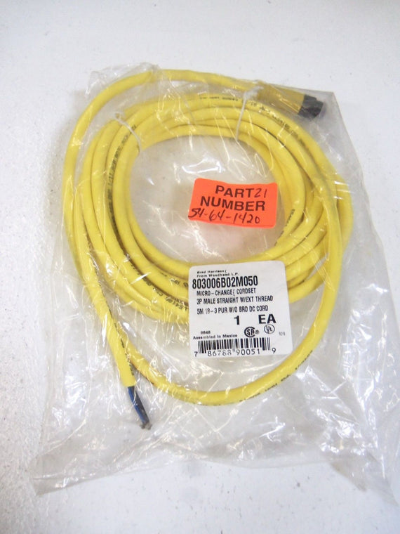 BRAD HARRISON 803006B02M050 *NEW IN BAG*