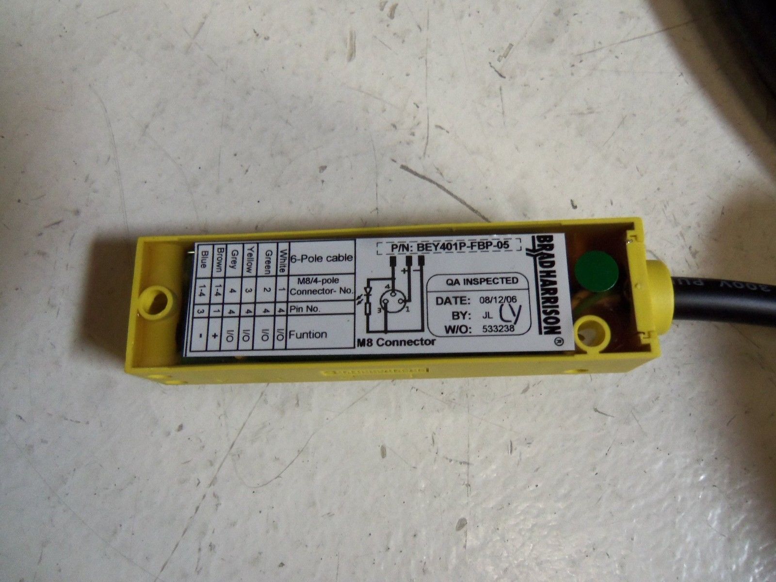 BRAD HARRISON BEY401P-FBP-05 SPLITTER BOX UNMP