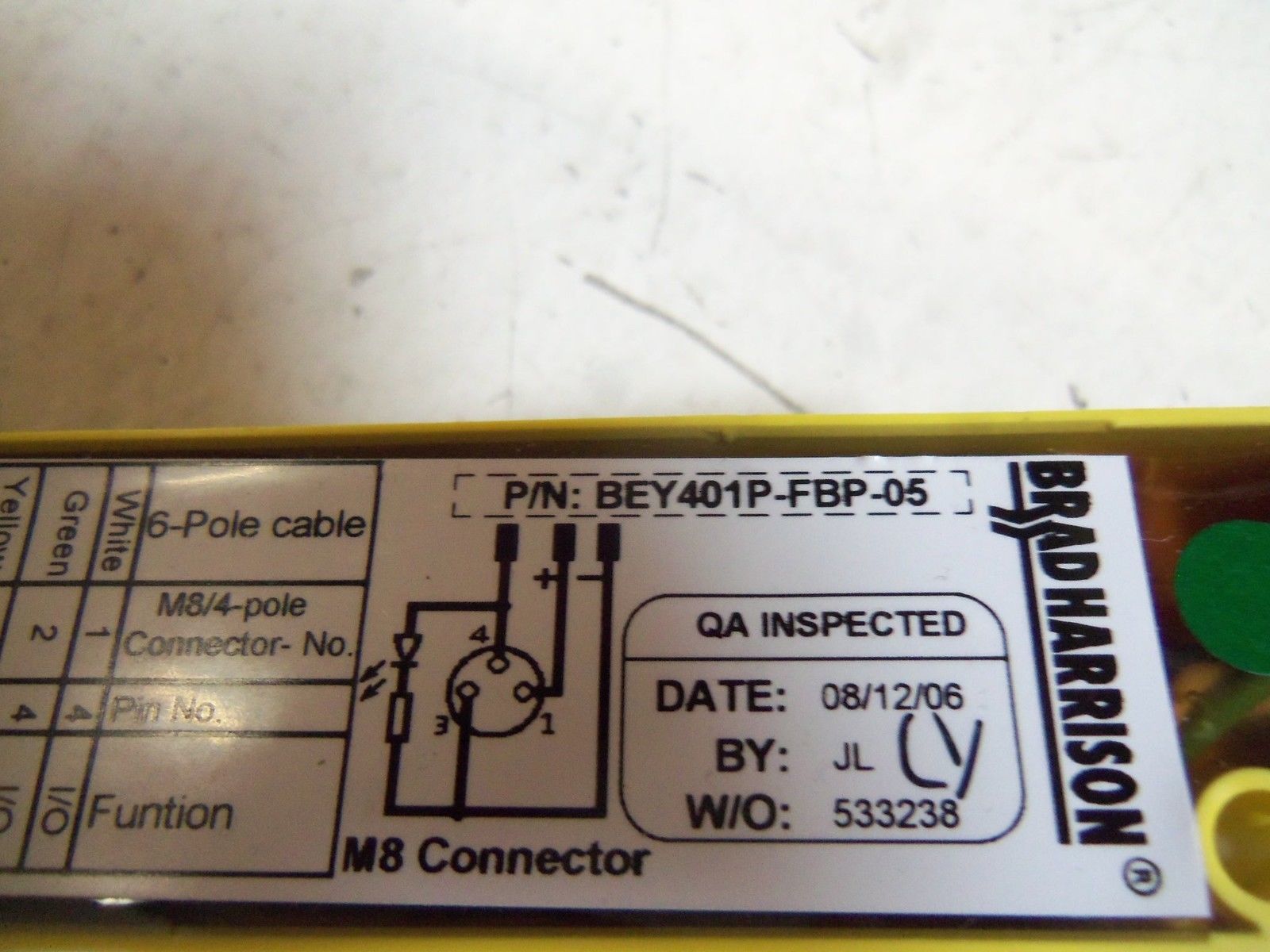 BRAD HARRISON BEY401P-FBP-05 SPLITTER BOX UNMP