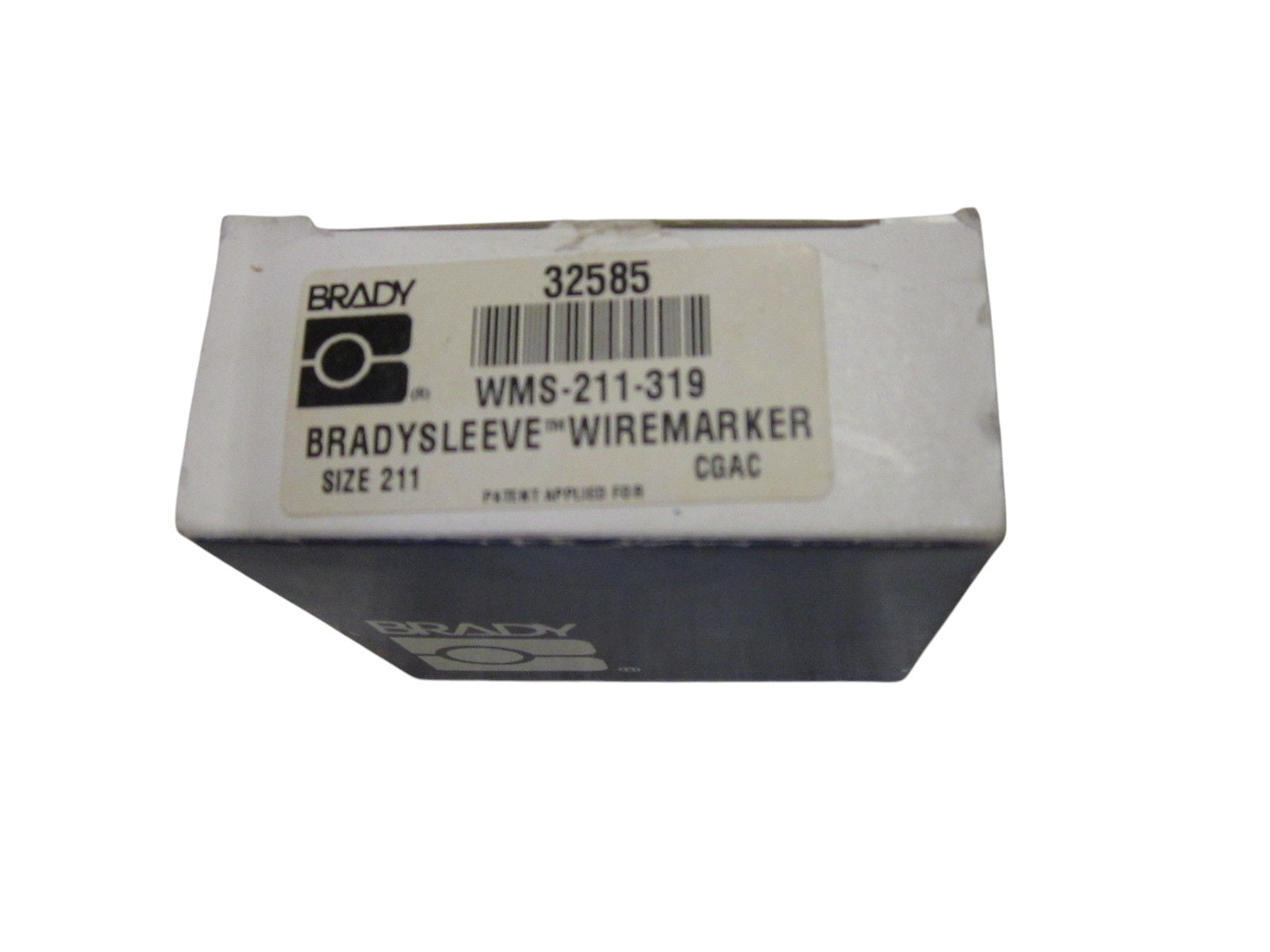 BRADY MARKER LABELS WML-211-319 SIZE: 211 NSMP