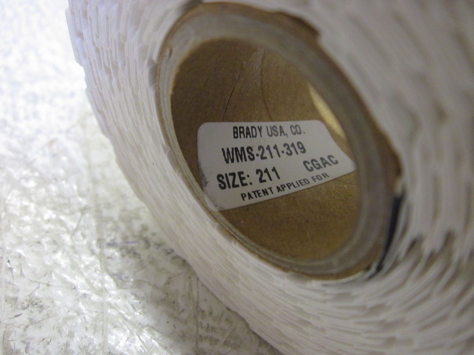 BRADY MARKER LABELS WML-211-319 SIZE: 211 NSMP
