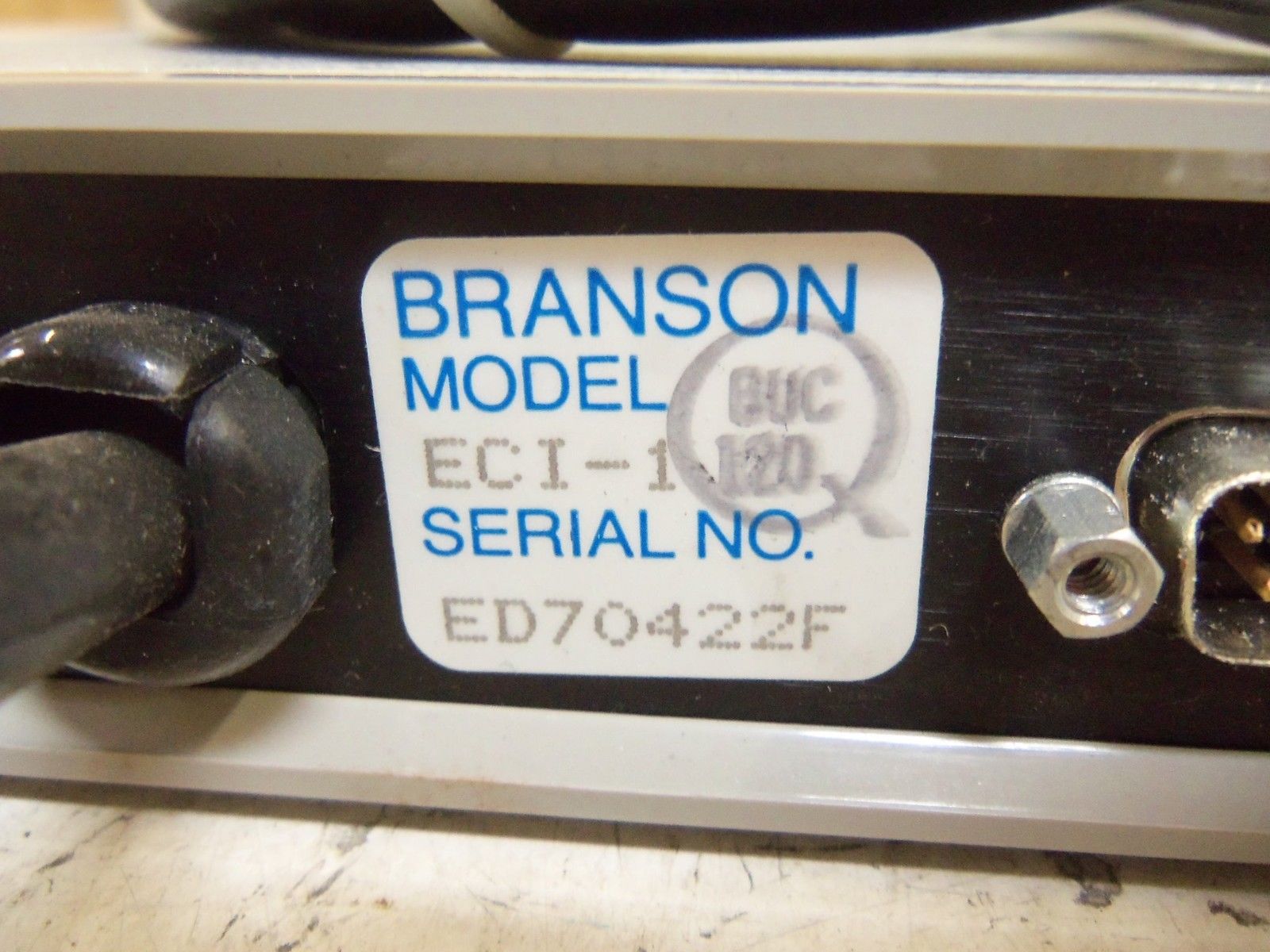 BRANSON ECI-1 COMMUNICATIONS INTERFACE  NSNP