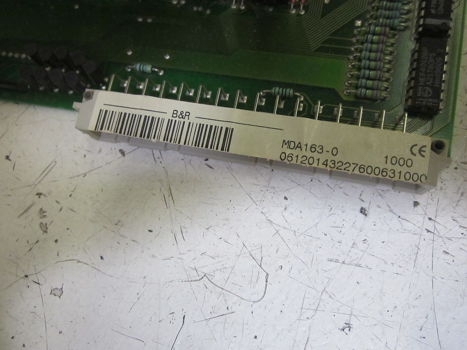 B&R MDA163-0 REV.10.00 OUTPUT MODULE 24VDC 220V NSMP