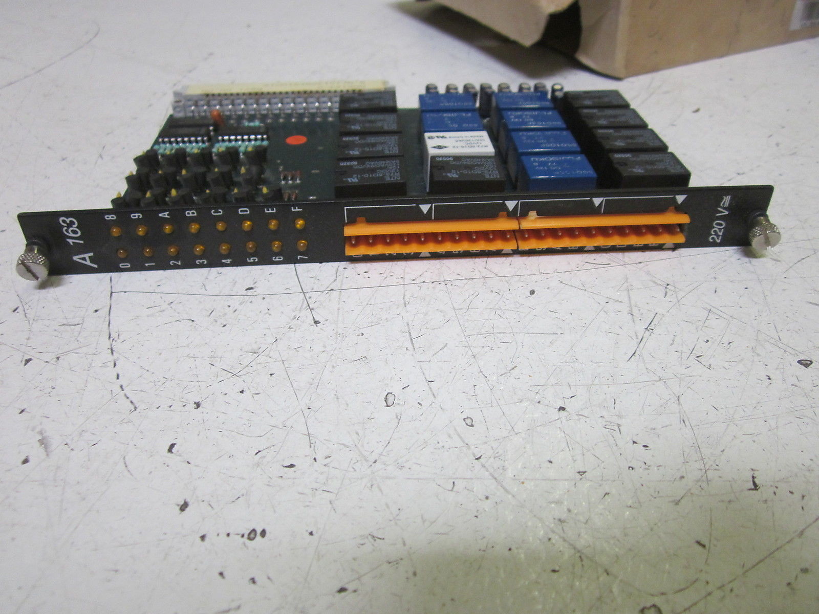 B&R MDA163-0 REV.C0 OUTPUT MODULE MILTI DIGITAL 24VDC 220V  NSMP