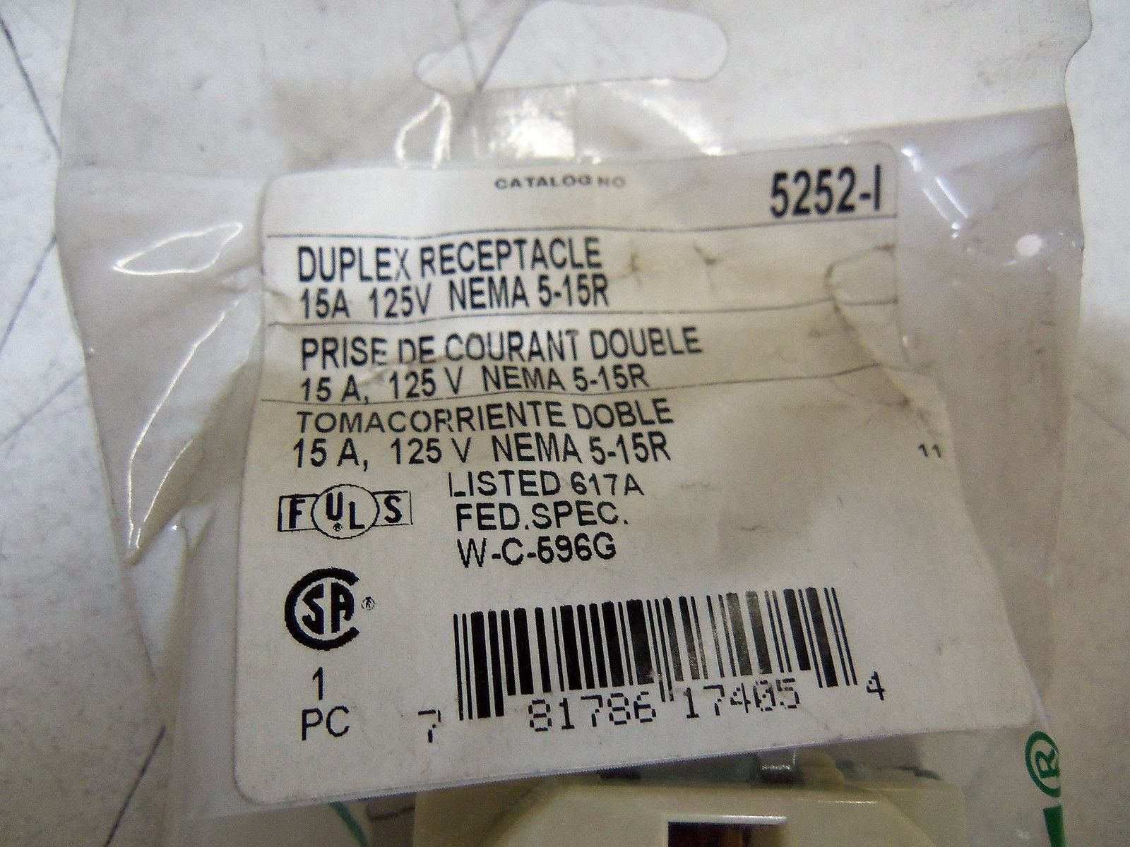 BRYANT 5252-I *NEW NO BOX*