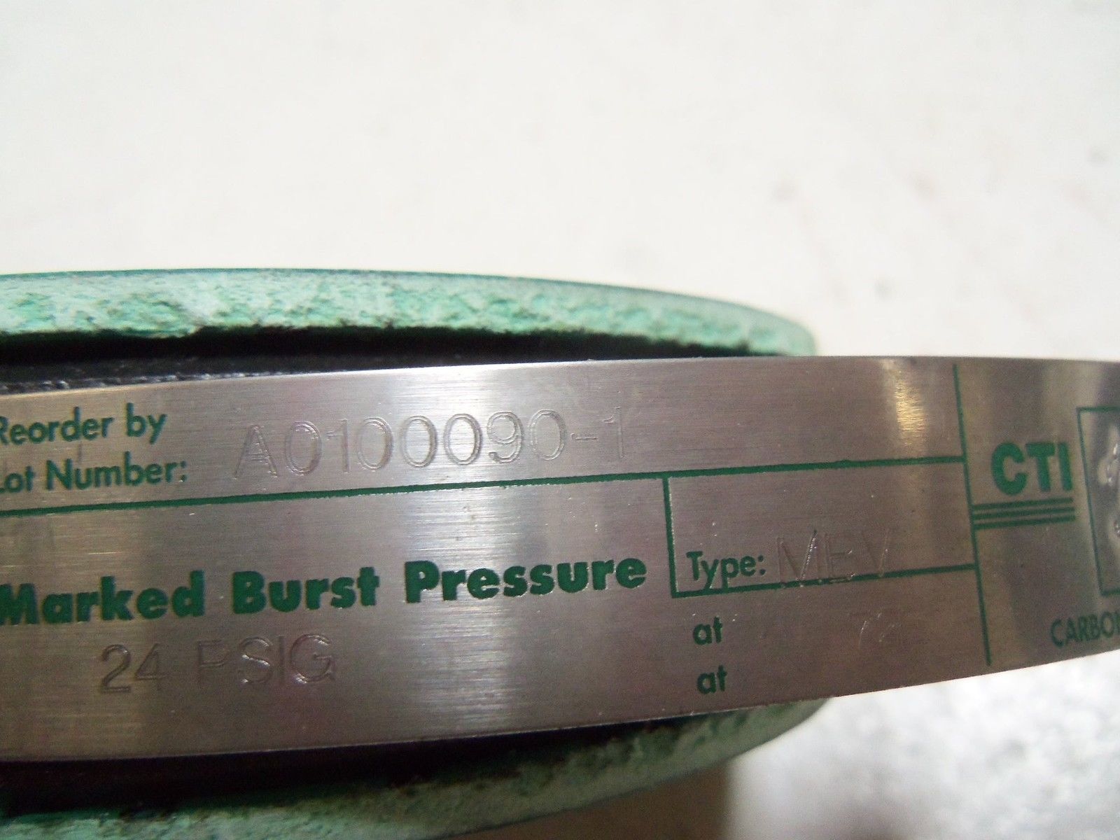 BS&B TYPE: MBV A0100090-1 RUPTURE DISC 2" NSMP