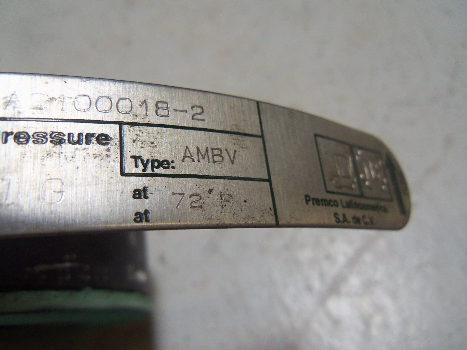 BS&B TYPE: AMBV A2100018-2 RUPTURE DISC NSMP