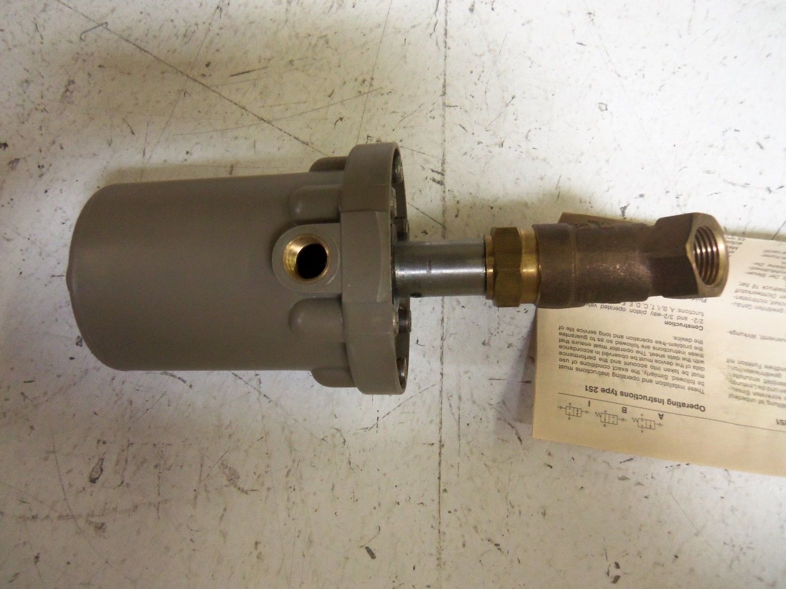 BURKERT VALVE 251-A-13-E-RG2 NSMP