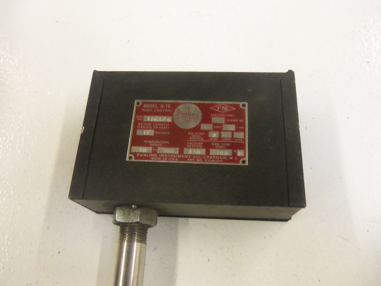 BURLING INSTRUMENTS H-1S 17"  UNMP