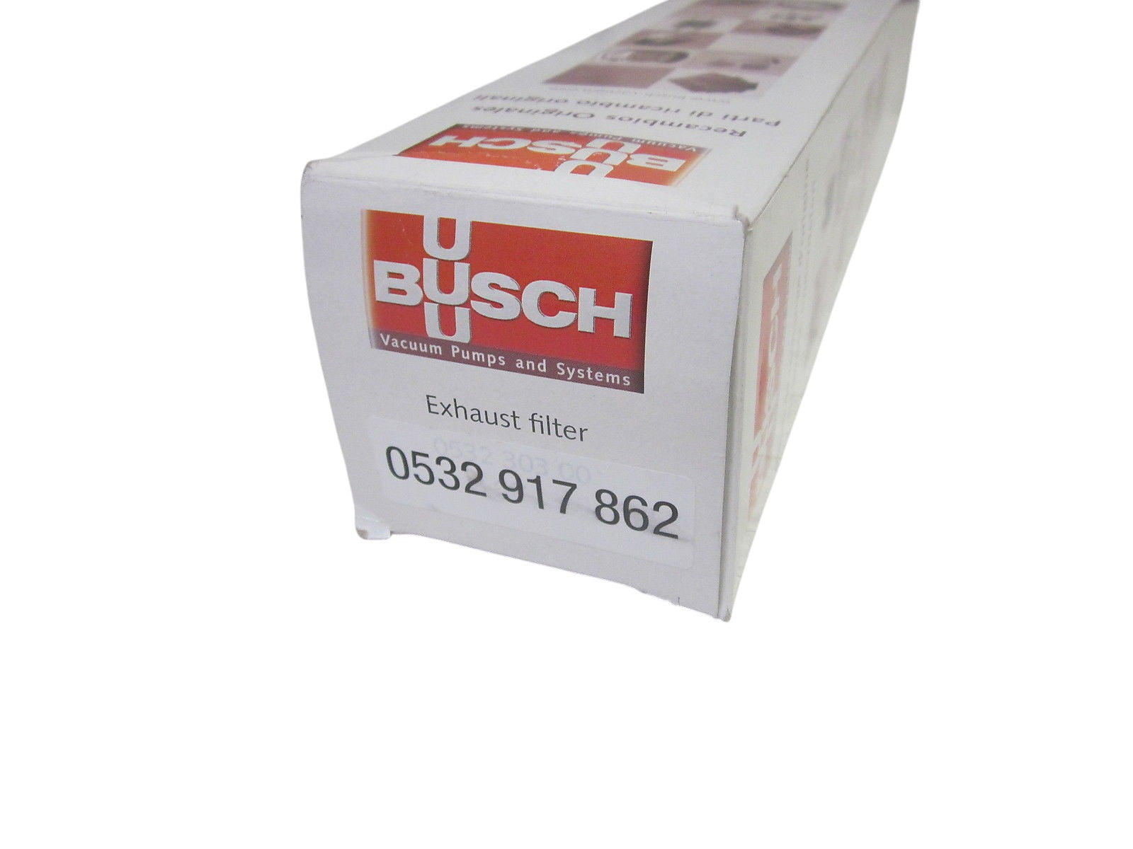 BUSCH 0532 917 862 EXHAUST FILTER NSMP