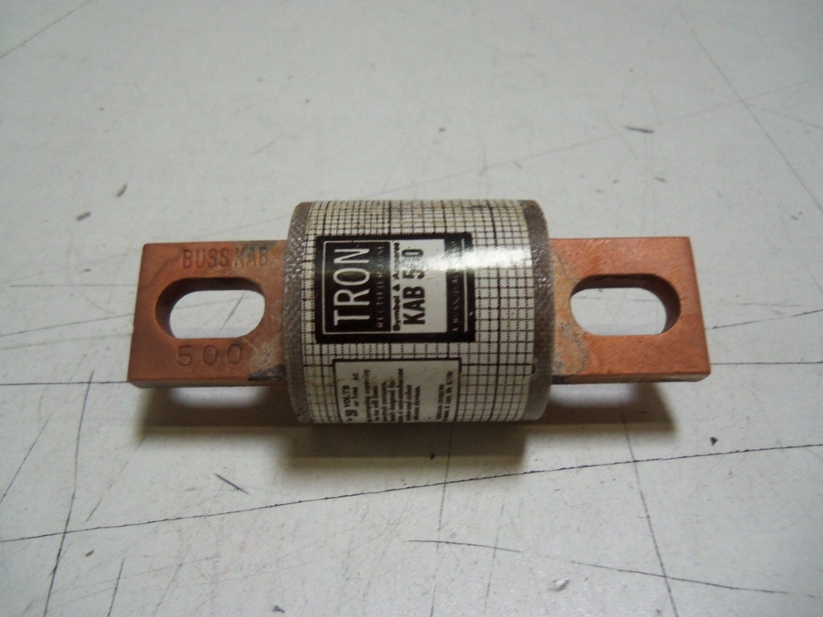 BUSSMAN KAB-500 FUSE 250V NSMP