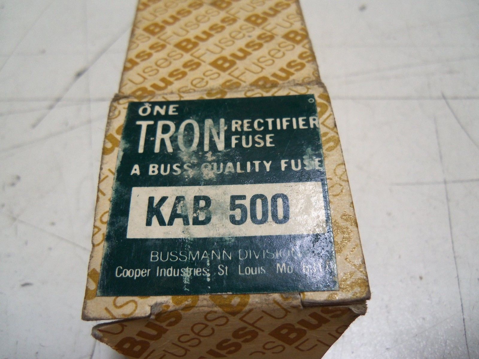 BUSSMAN KAB-500 FUSE 250V NSMP